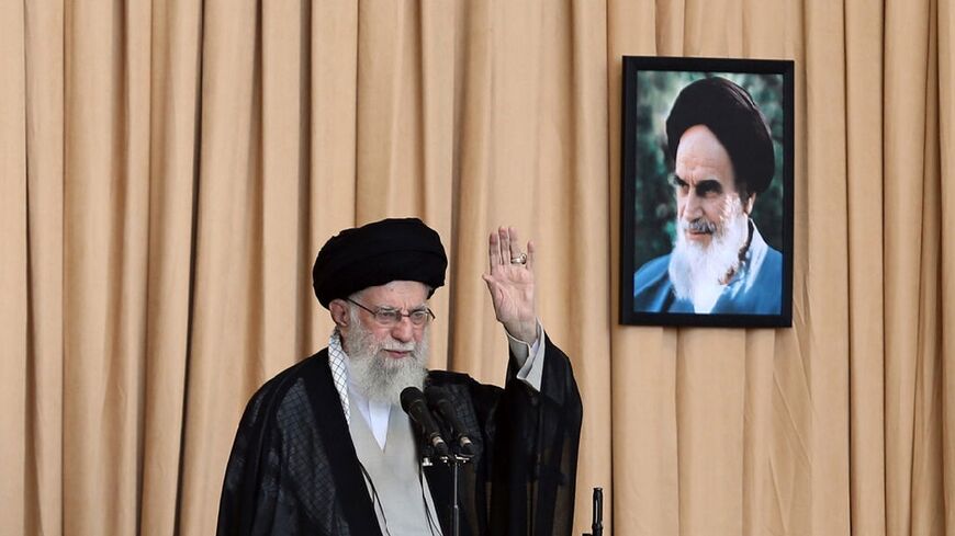 Iranian supreme leader Ayatollah Ali Khamenei delivered a rare Friday sermon to discuss the Middle East crisis