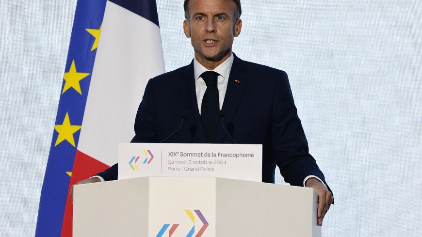 In a pre-recorded interview and in a speech on Saturday, Macron criticised Israel's operations in Gaza and Lebanon