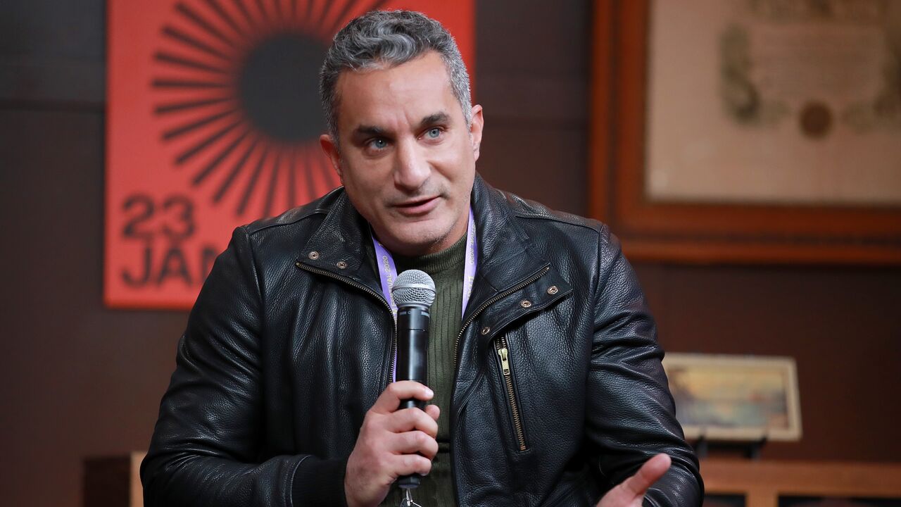 Bassem Youssef attends the 2020 Sundance Film Festival Cinema Cafe on January 31, 2020, in Park City, Utah.