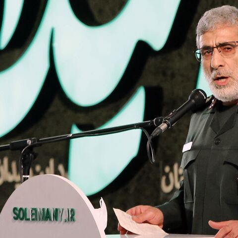 Iranian Quds Force commander Ismail Qaani.