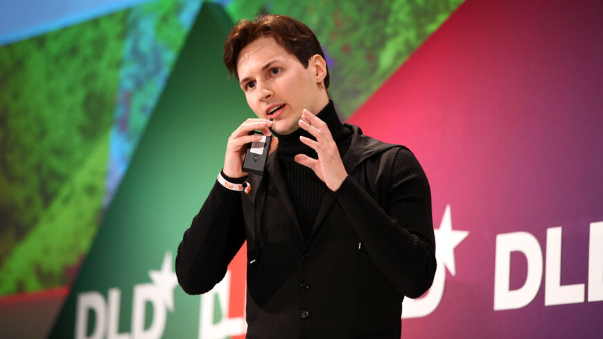 MUNICH, GERMANY - JANUARY 24: Pavel Durov of Vkontakte speaks during the Digital Life Design conference (DLD) at HVB Forum on January 24, 2012 in Munich, Germany. ence and culture which connects business, creative and social leaders, opinion-formers and investors for crossover conversation and inspiration. (Photo by Nadine Rupp/Getty Images)