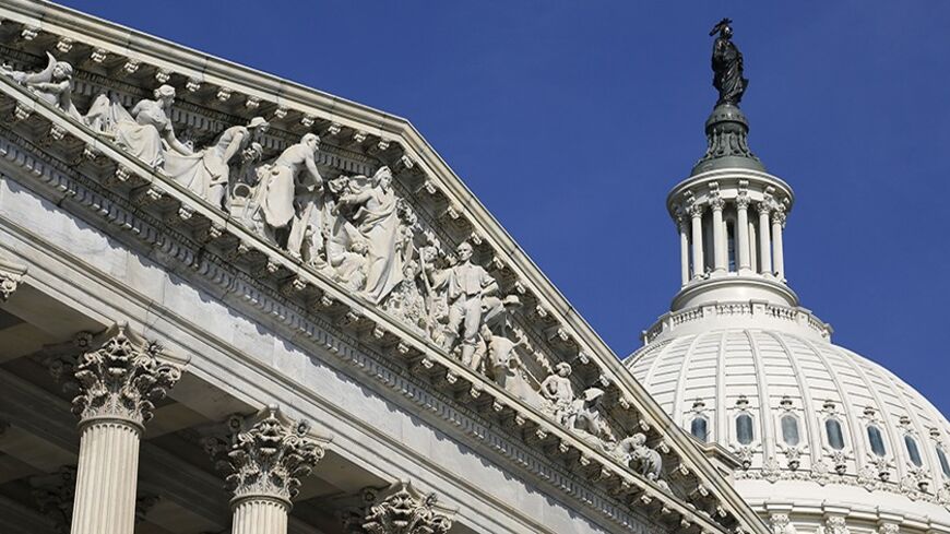 A general view of the U.S. Capitol Dome in Washington October 5, 2013. Washington headed into the fifth day of a partial government shutdown with no end in sight even as another, more serious conflict over raising the nation's borrowing authority started heating up.   REUTERS/Jonathan Ernst    (UNITED STATES - Tags: POLITICS BUSINESS) - RTR3FMHU